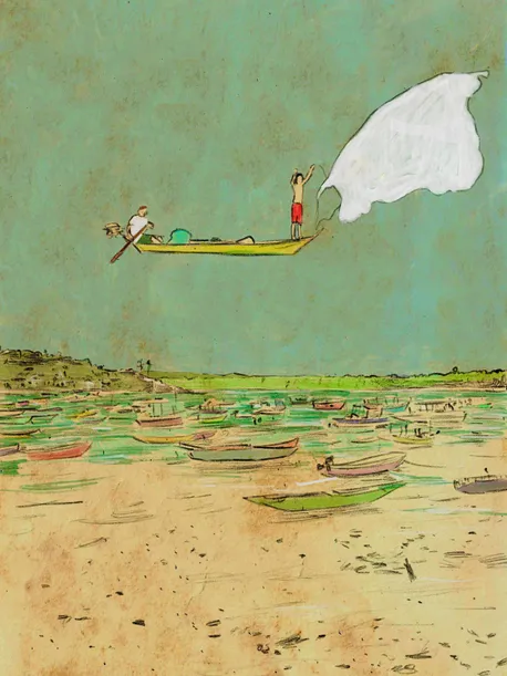 Fisherman In The Sky